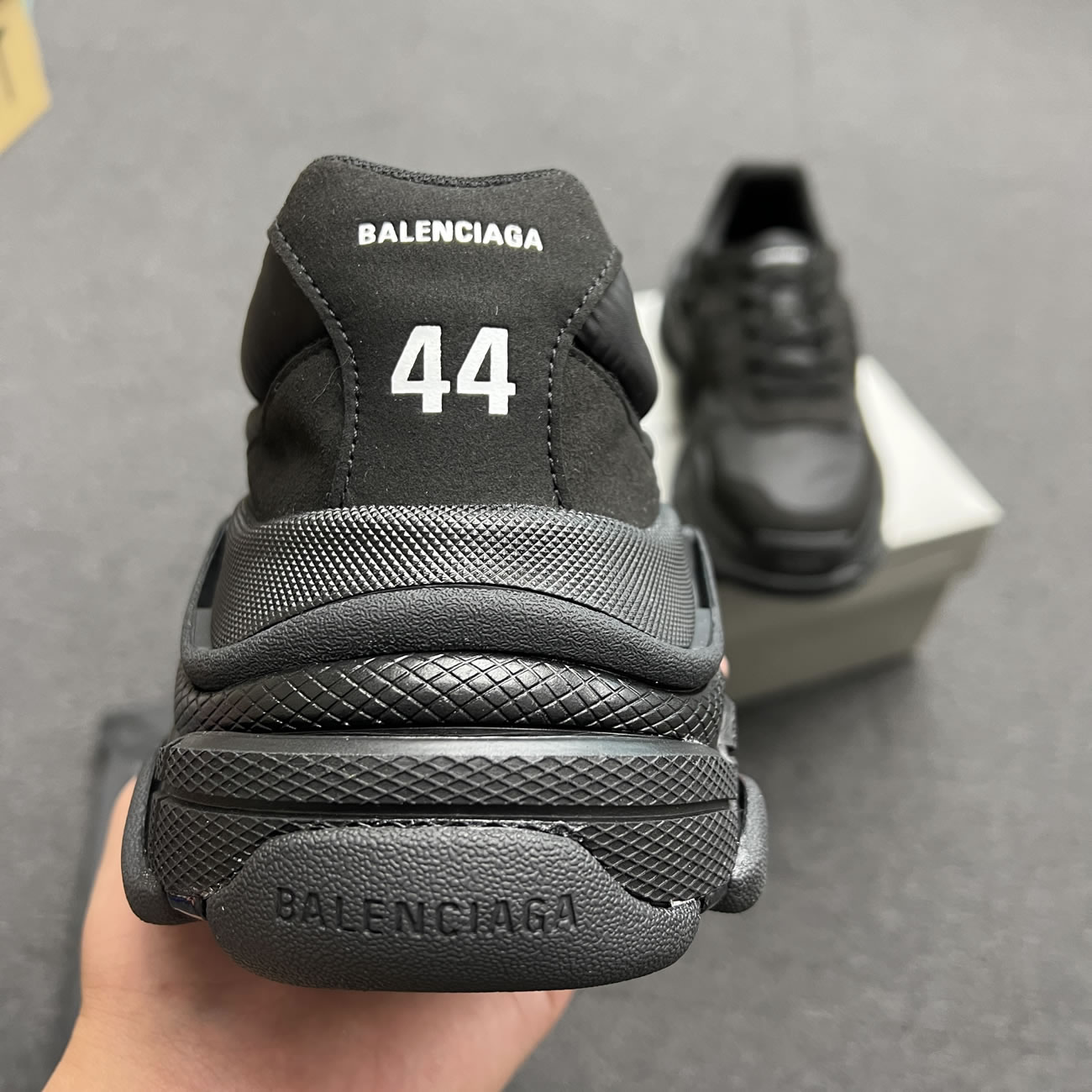 Balenciaga Triple S Nylon Black Bule 710157 W3cu1 1000 (2) - www.newkick.vip Balenciaga Triple S Nylon Black Bule 710157 W3cu1 1000 (2) - www.newkick.vip