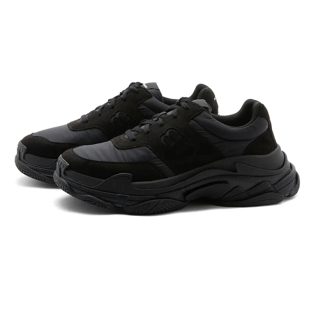 Balenciaga Triple S Nylon Black Bule 710157 W3cu1 1000 (6) - www.newkick.vip Balenciaga Triple S Nylon Black Bule 710157 W3cu1 1000 (6) - www.newkick.vip