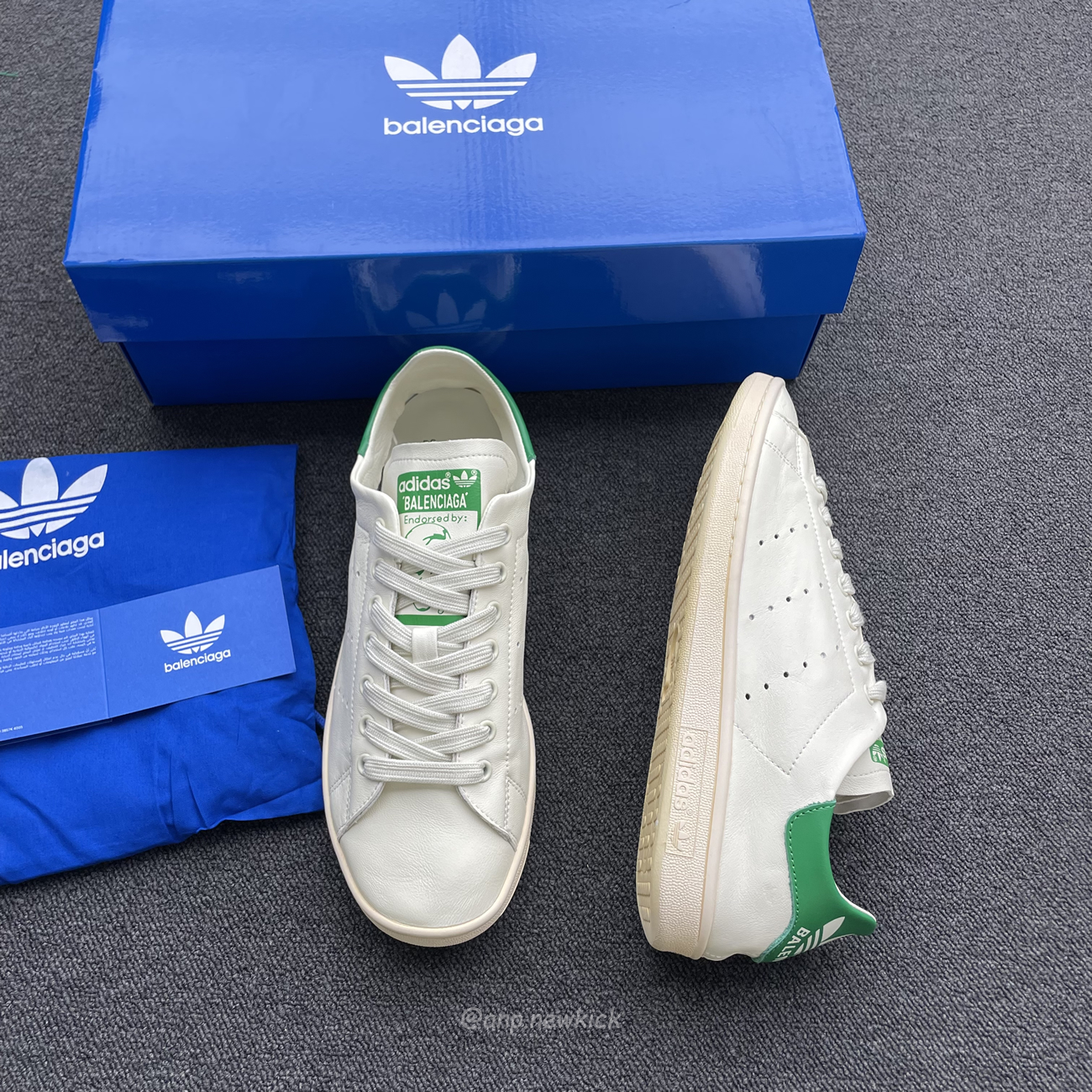 Adidas X Balenciaga Stan Smith Worn Out Off White Green 721835 Wbdv4 9703 (4) - www.newkick.vip Adidas X Balenciaga Stan Smith Worn Out Off White Green 721835 Wbdv4 9703 (4) - www.newkick.vip