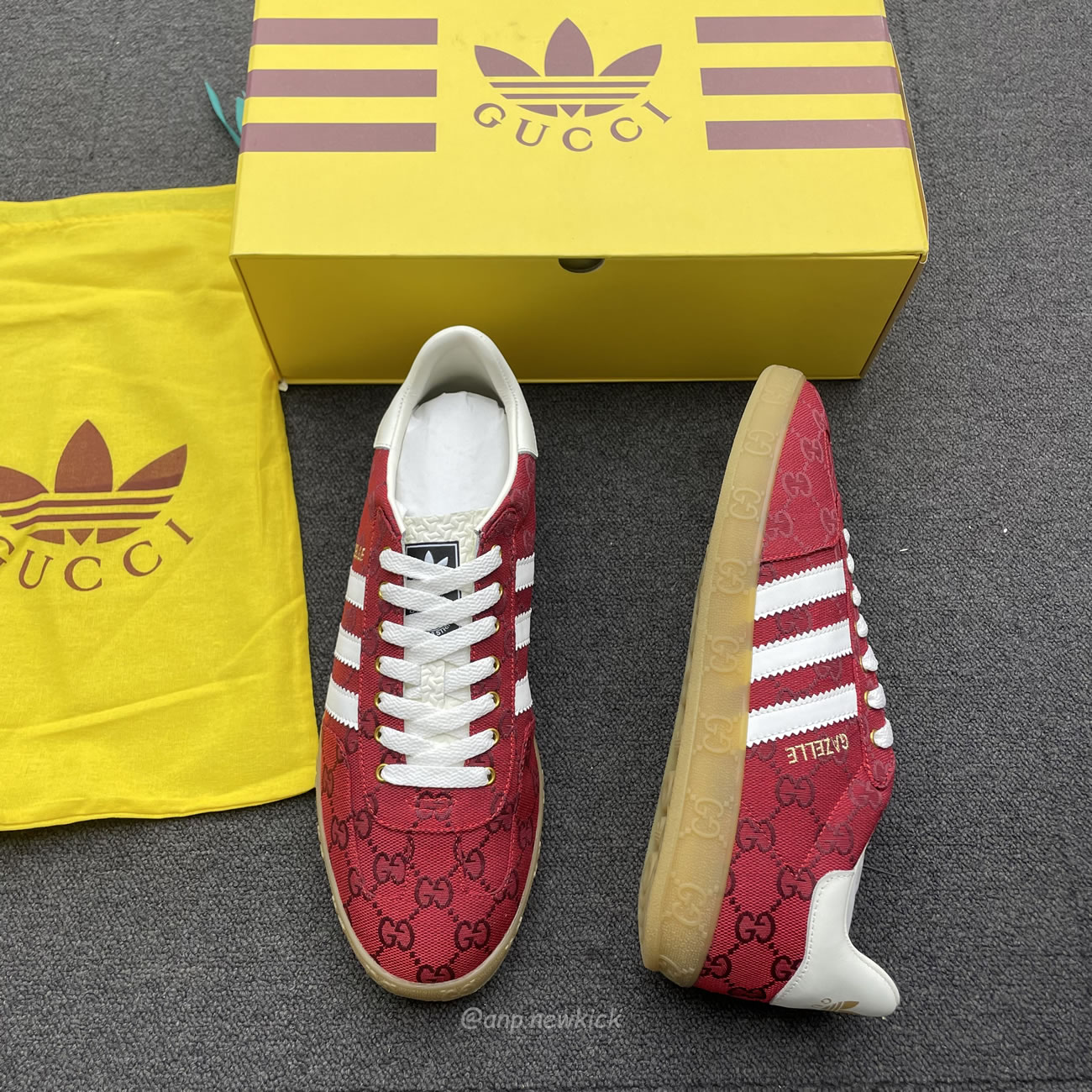 Adidas X Gucci Gazelle Original Gg Red 737967 Faaw3 6451 (6) - www.newkick.vip Adidas X Gucci Gazelle Original Gg Red 737967 Faaw3 6451 (6) - www.newkick.vip