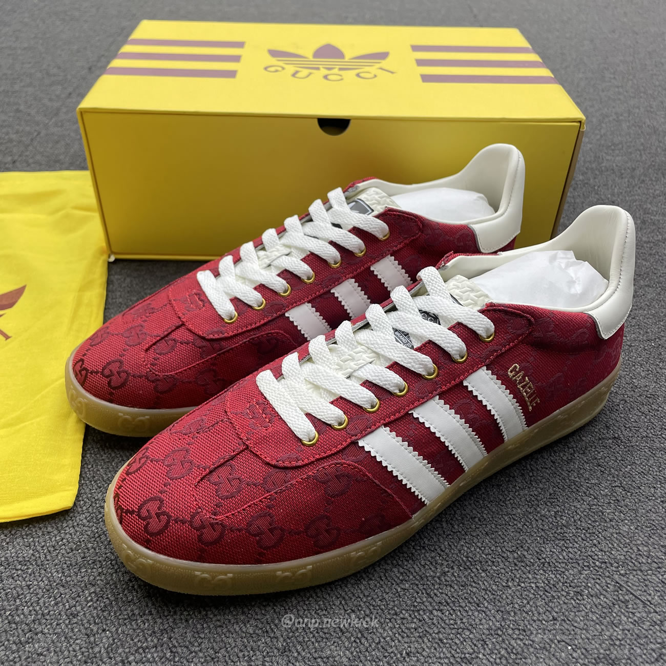 Adidas X Gucci Gazelle Original Gg Red 737967 Faaw3 6451 (7) - www.newkick.vip Adidas X Gucci Gazelle Original Gg Red 737967 Faaw3 6451 (7) - www.newkick.vip