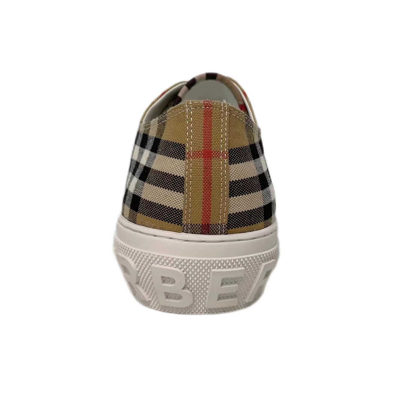 Burberry Vintage Check Cotton Sneakers Archive Beige White W 80505061 (3) - www.newkick.org Burberry Vintage Check Cotton Sneakers Archive Beige White W 80505061 (3) - www.newkick.org