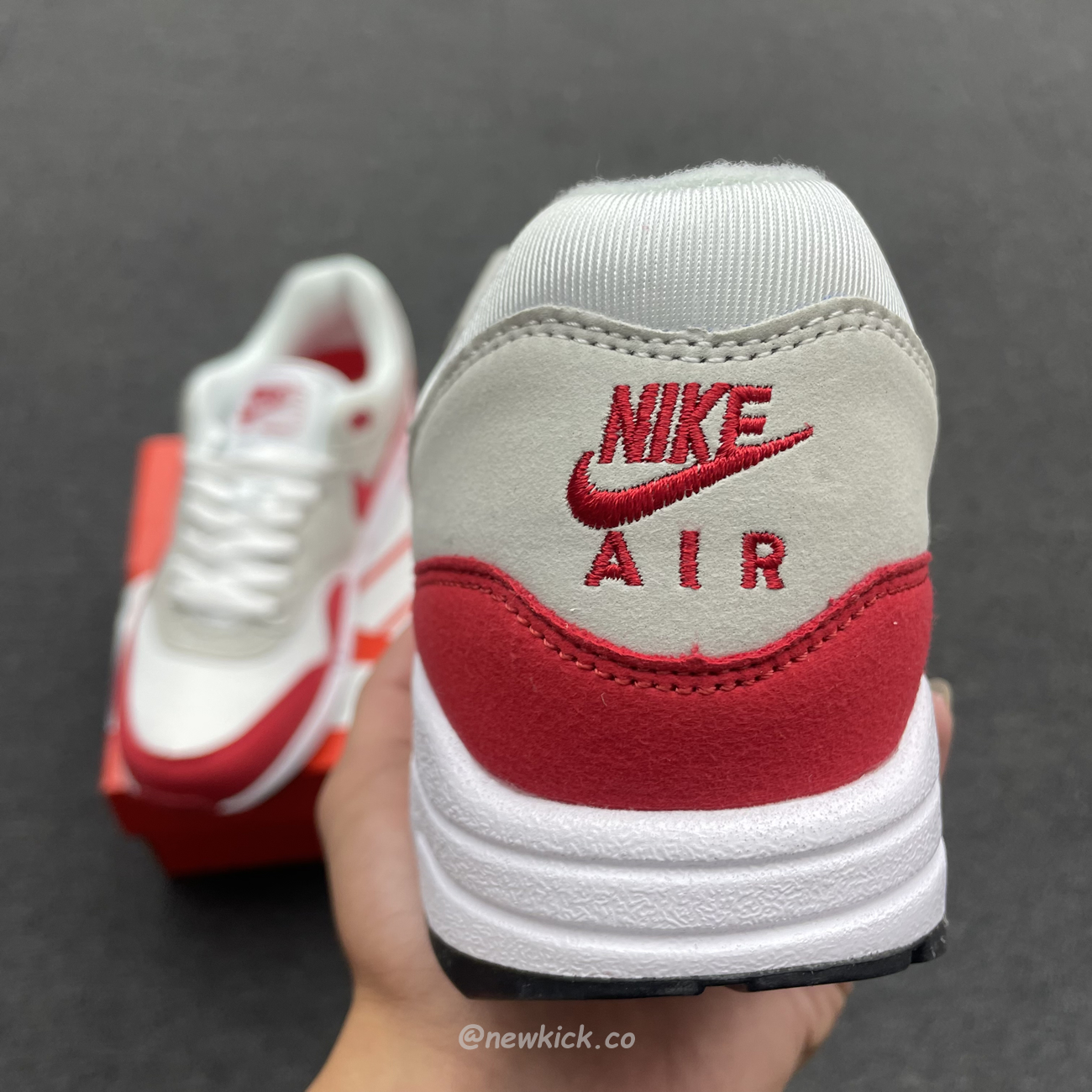Nike Air Max 1 Anniversary Red 20172018 Restock Pair 908375 103(10) - www.newkick.org Nike Air Max 1 Anniversary Red 20172018 Restock Pair 908375 103(10) - www.newkick.org