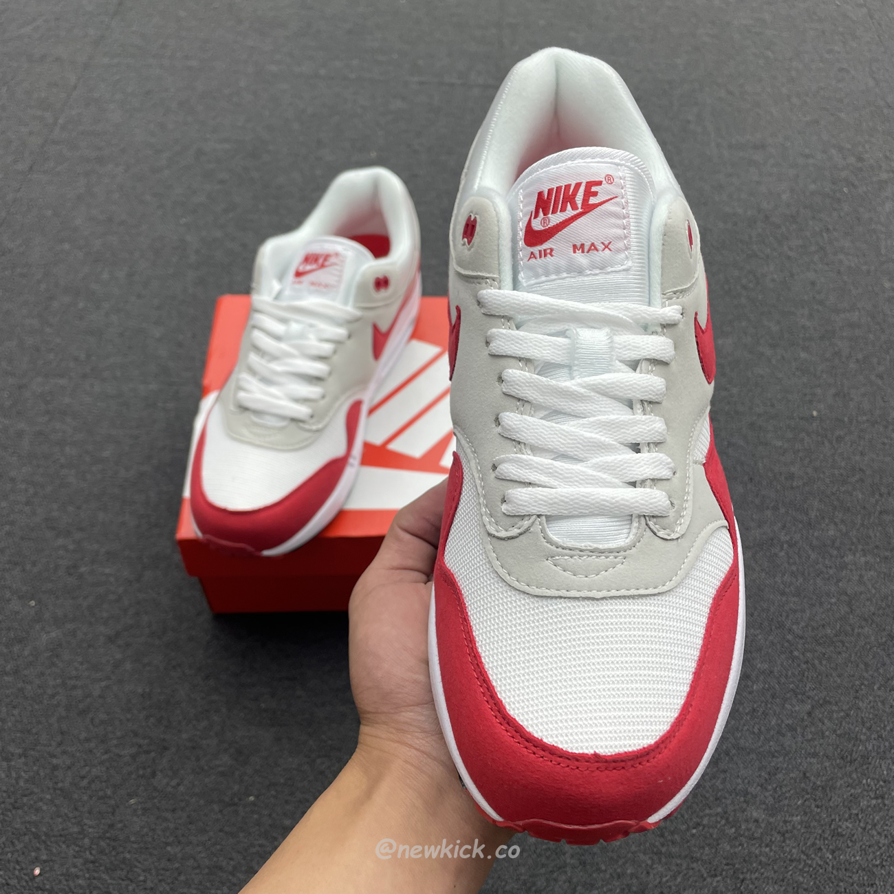 Nike Air Max 1 Anniversary Red 20172018 Restock Pair 908375 103(11) - www.newkick.org Nike Air Max 1 Anniversary Red 20172018 Restock Pair 908375 103(11) - www.newkick.org