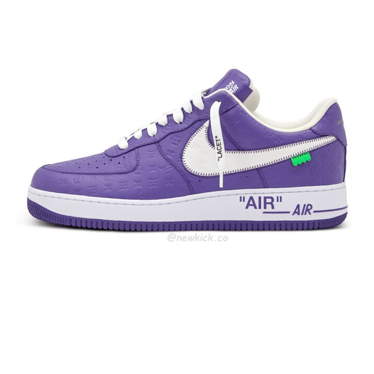 Lv X Nike Air Force 1 Low Purple (1) - www.newkick.org