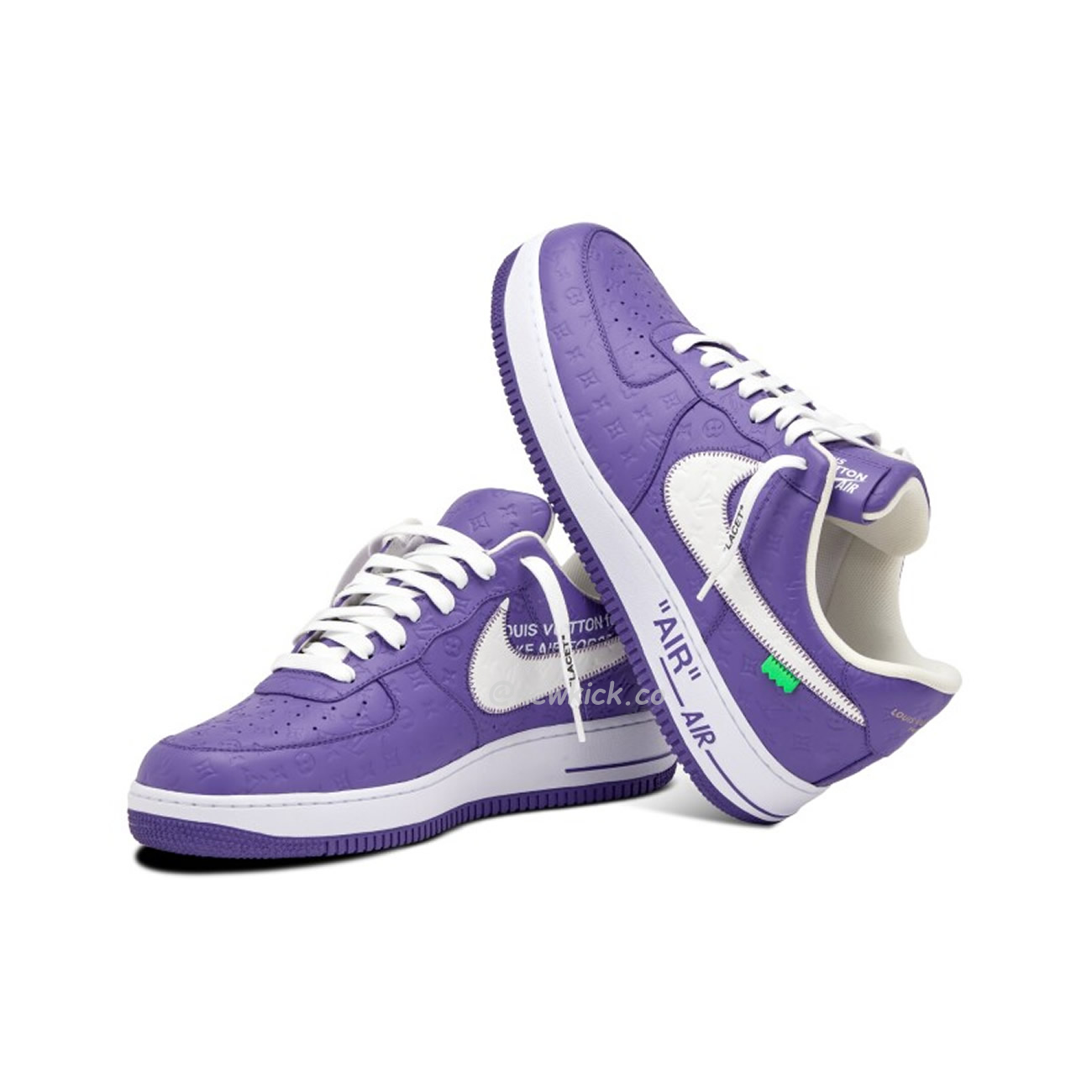 Lv X Nike Air Force 1 Low Purple (10) - www.newkick.org