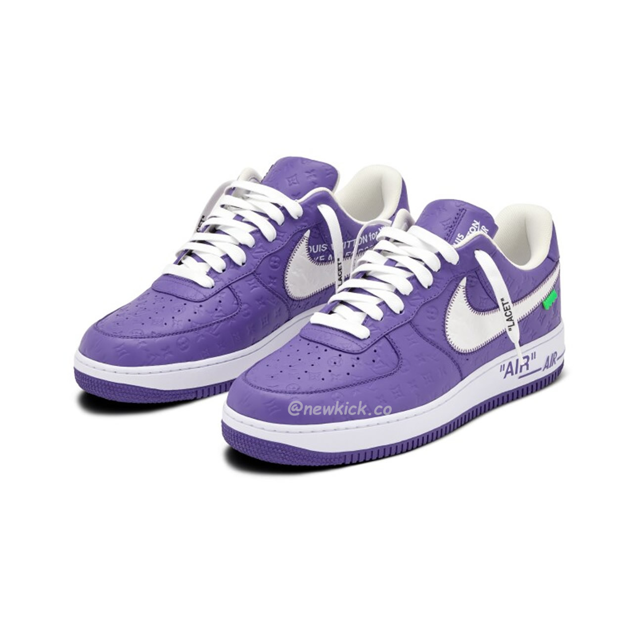 Lv X Nike Air Force 1 Low Purple (11) - www.newkick.org