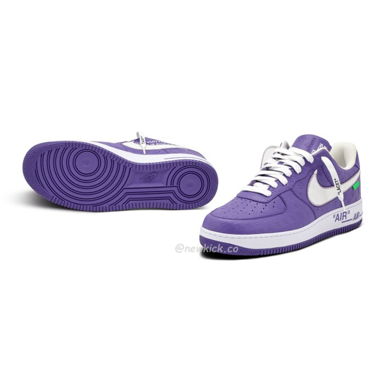 Lv X Nike Air Force 1 Low Purple (12) - www.newkick.org