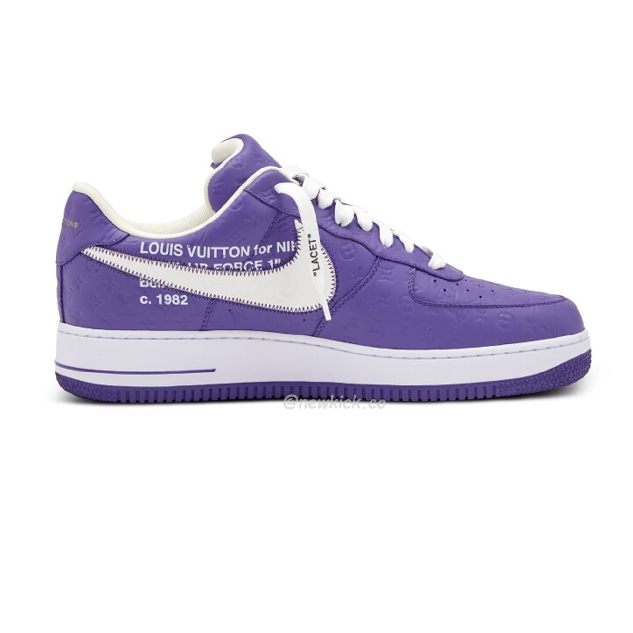 Lv X Nike Air Force 1 Low Purple (14) - www.newkick.org