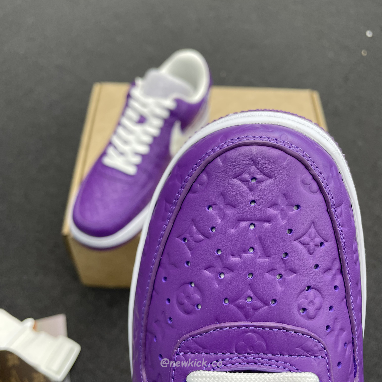 Lv X Nike Air Force 1 Low Purple (6) - www.newkick.org