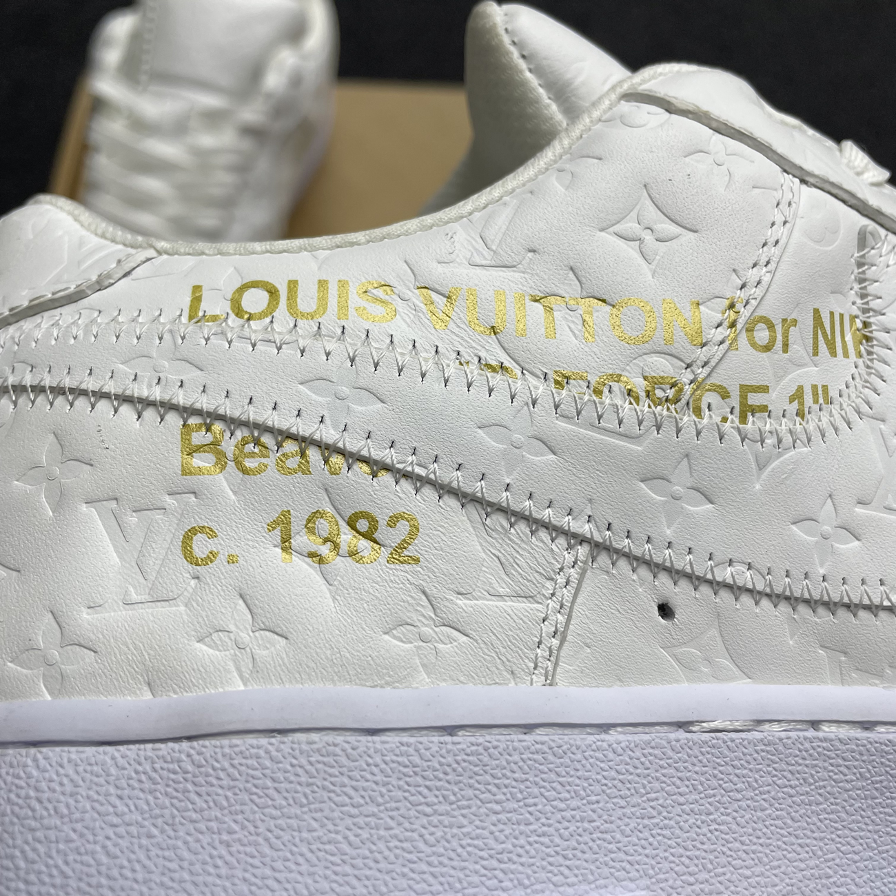 Lv X Nike Air Force 1 Low White Ae5u3bmi61m90 (12) - www.newkick.org