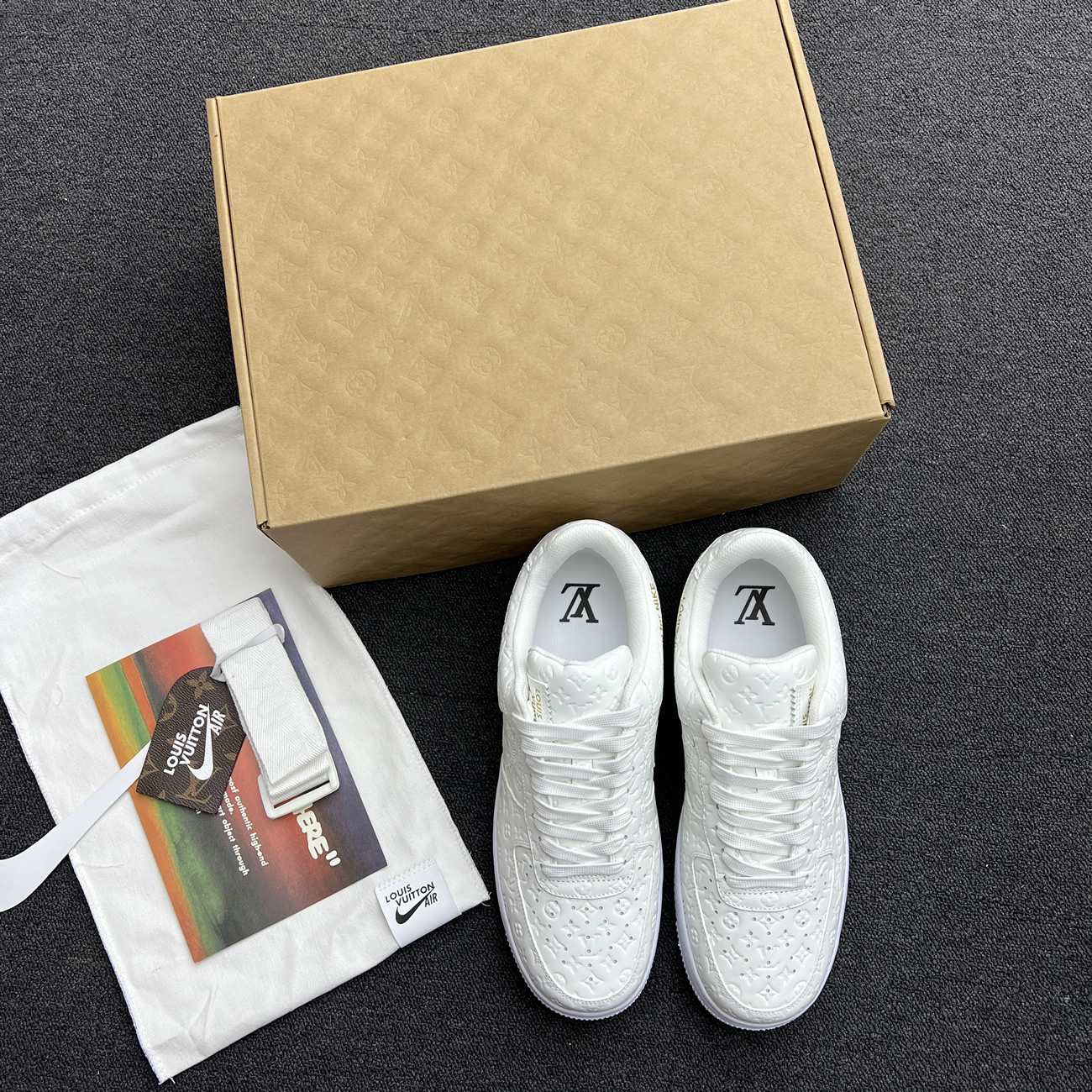 Lv X Nike Air Force 1 Low White Ae5u3bmi61m90 (2) - www.newkick.org