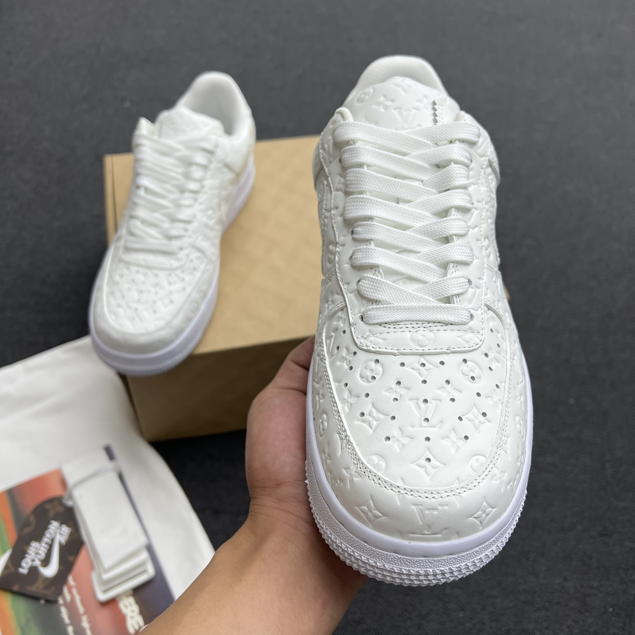 Lv X Nike Air Force 1 Low White Ae5u3bmi61m90 (4) - www.newkick.org