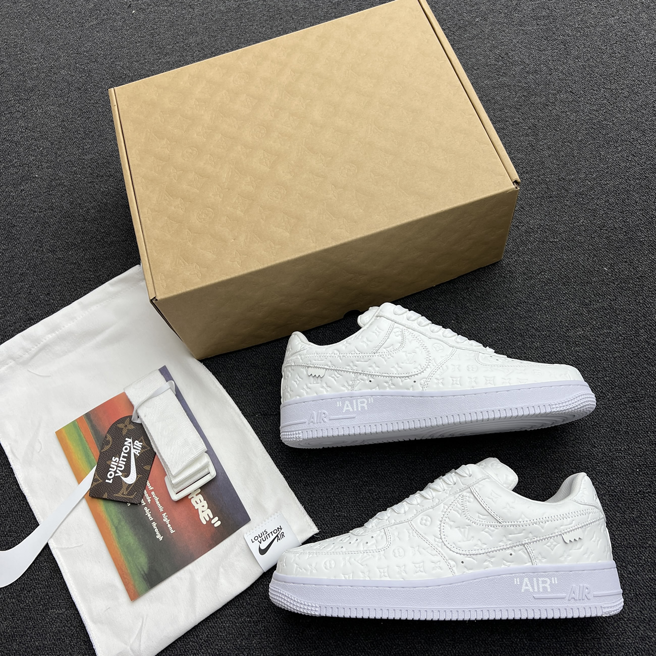 Lv X Nike Air Force 1 Low White Ae5u3bmi61m90 (6) - www.newkick.org