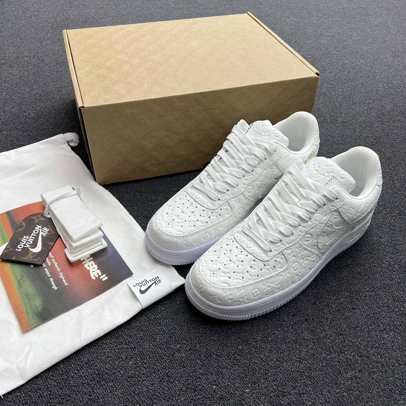 Lv X Nike Air Force 1 Low White Ae5u3bmi61m90 (7) - www.newkick.org