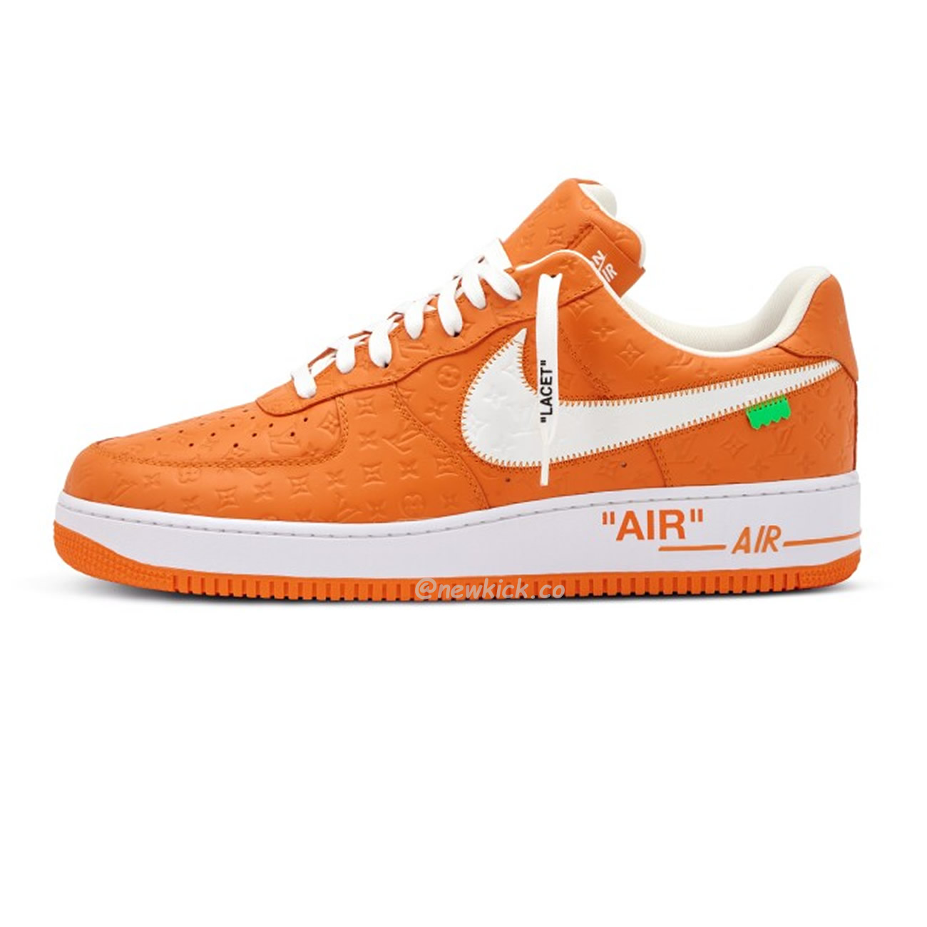 Lv X Nike Air Force 1 Low Orange (1) - www.newkick.org