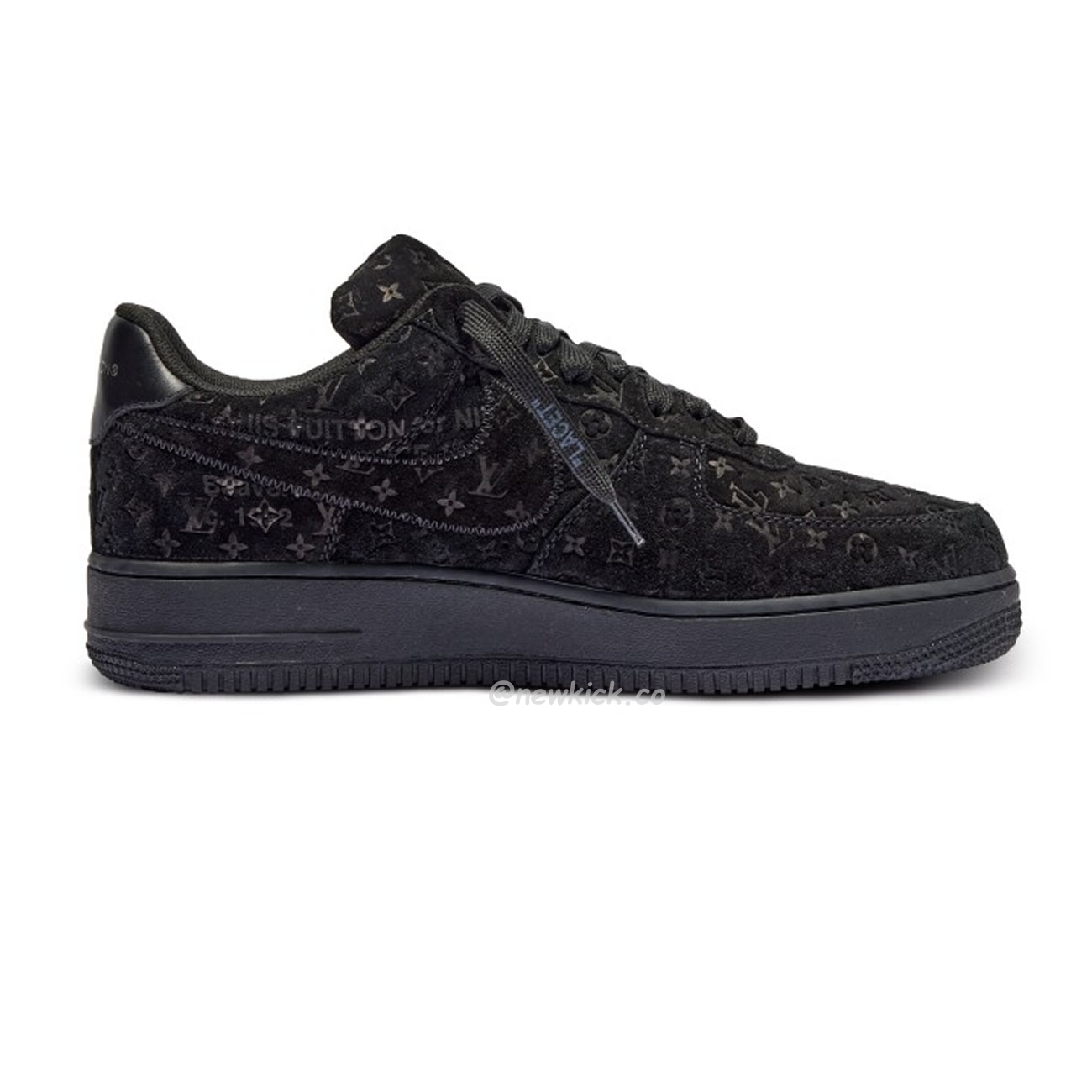 Louis Vuitton Nike Air Force 1 Low By Virgil Abloh Black (4) - www.newkick.org