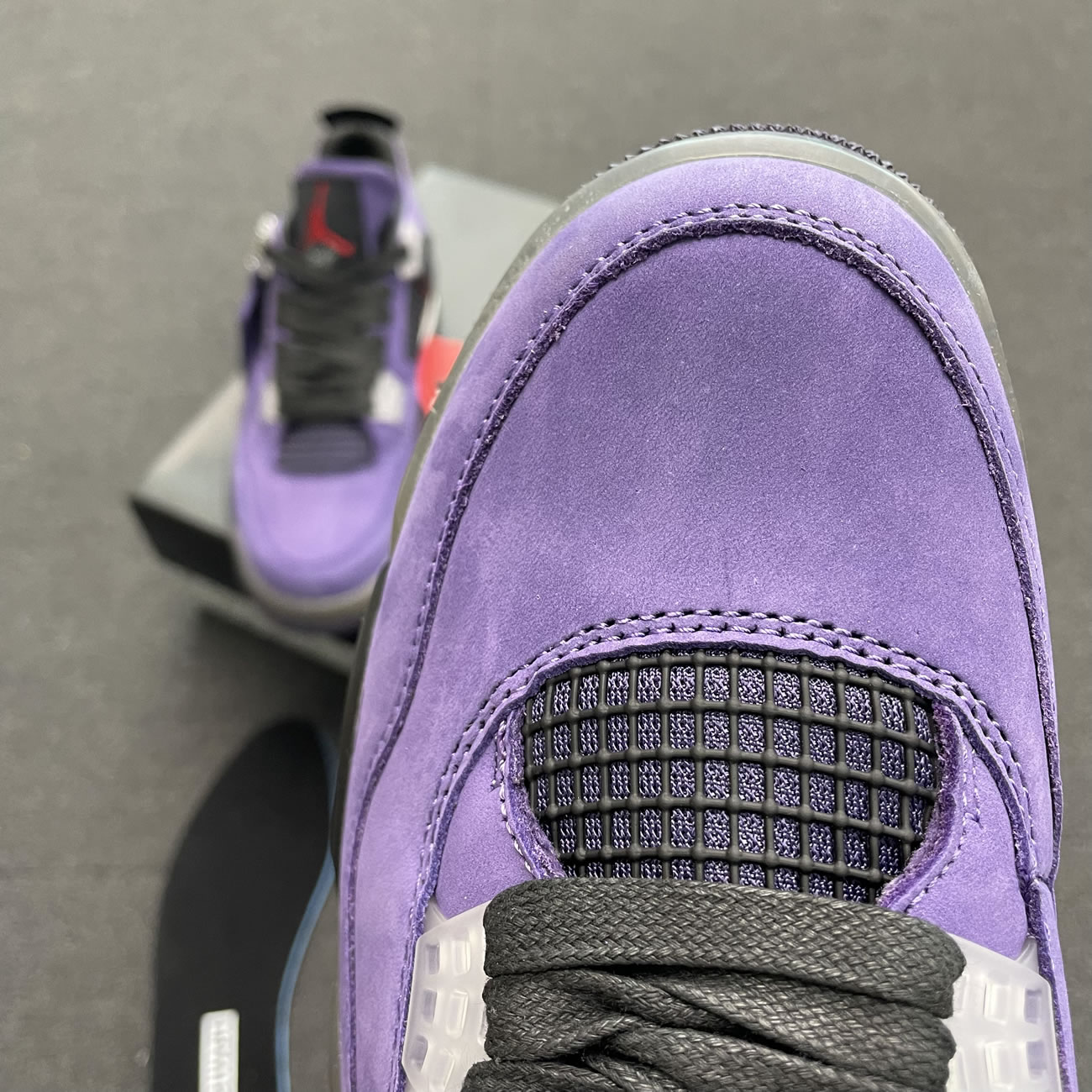 Travis Scott X Air Jordan 4 Retro Purple Aj4 766302 (5) - www.newkick.org Travis Scott X Air Jordan 4 Retro Purple Aj4 766302 (5) - www.newkick.org