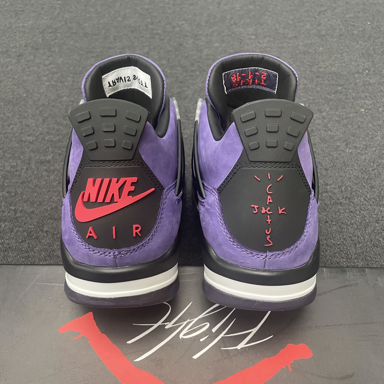 Travis Scott X Air Jordan 4 Retro Purple Aj4 766302 (6) - www.newkick.org Travis Scott X Air Jordan 4 Retro Purple Aj4 766302 (6) - www.newkick.org