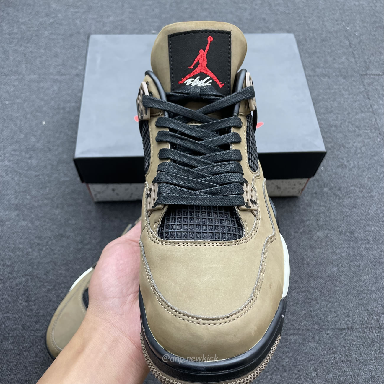 Air Jordan 4 X Travis Scott Olive Grey Black Aj4 882335 (8) - www.newkick.org Air Jordan 4 X Travis Scott Olive Grey Black Aj4 882335 (8) - www.newkick.org