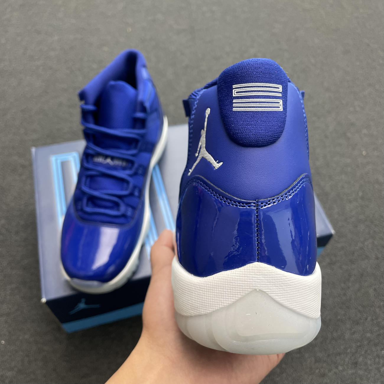 Air Jordan 11 Retro Midnight Navy White At7802 115 (5) - www.newkick.org