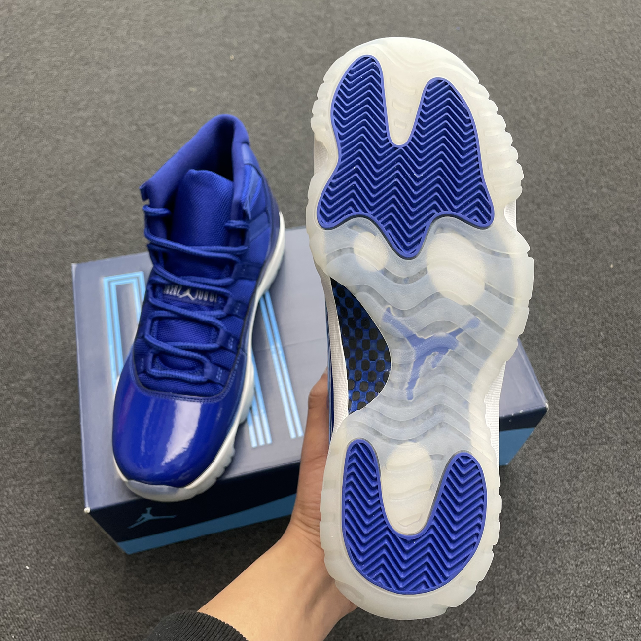Air Jordan 11 Retro Midnight Navy White At7802 115 (8) - www.newkick.org