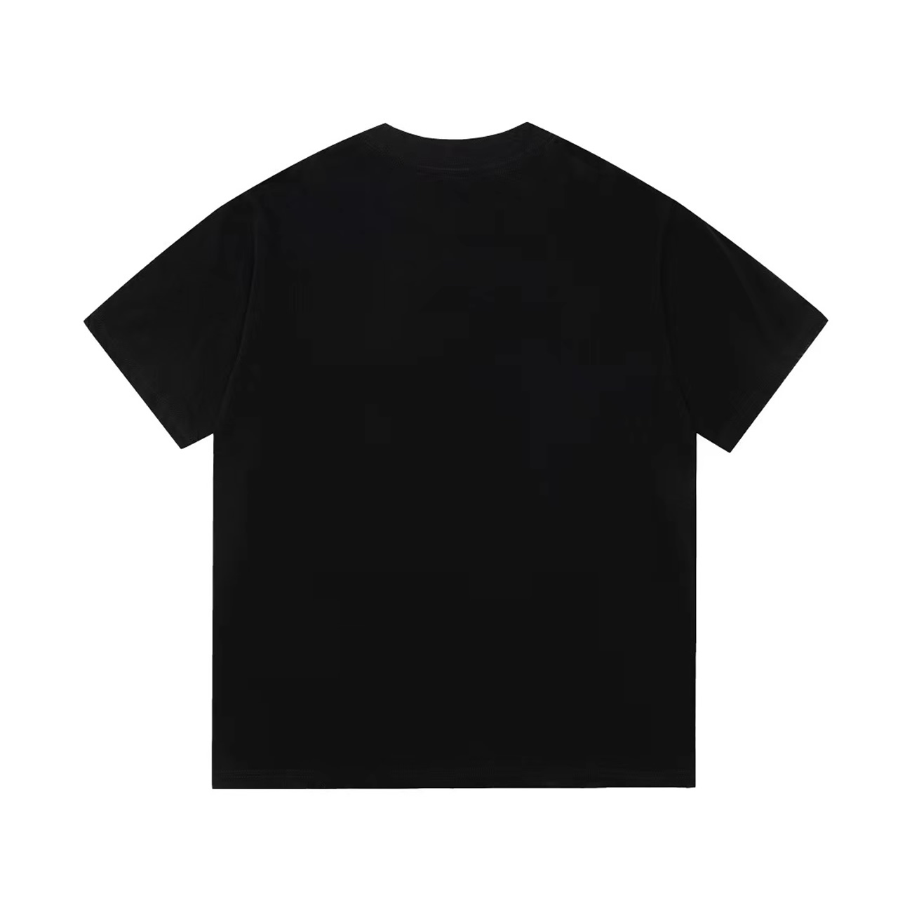 Burberry Logo Print Cotton Oversized T Shirt Black Blue White Aw22 (5) - www.newkick.org