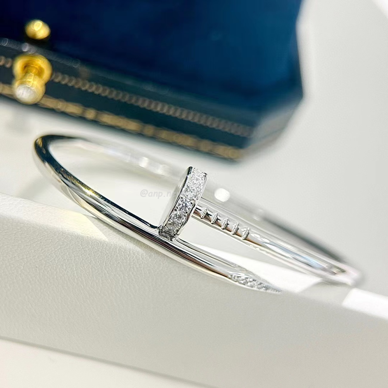 Cartier Rose Gold Silver Diamond Juste Un Clou Bracelet Size 16 B6048516 (3) - www.newkick.vip Cartier Rose Gold Silver Diamond Juste Un Clou Bracelet Size 16 B6048516 (3) - www.newkick.vip