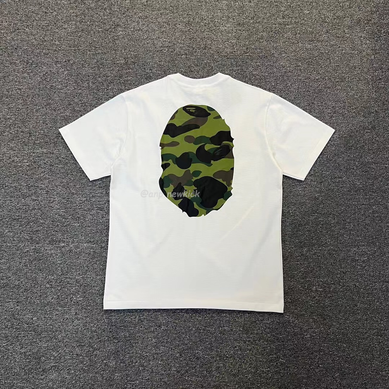 Bape Color Camo Big Ape Head Tee White Black White Green (15) - www.newkick.org Bape Color Camo Big Ape Head Tee White Black White Green (15) - www.newkick.org