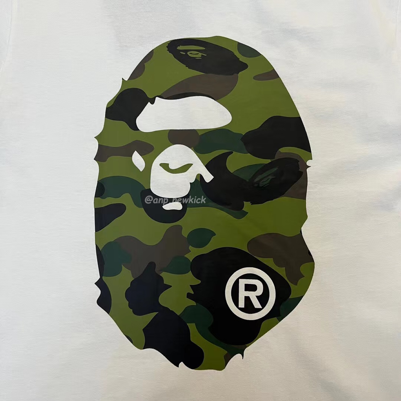 Bape Color Camo Big Ape Head Tee White Black White Green (18) - www.newkick.org Bape Color Camo Big Ape Head Tee White Black White Green (18) - www.newkick.org