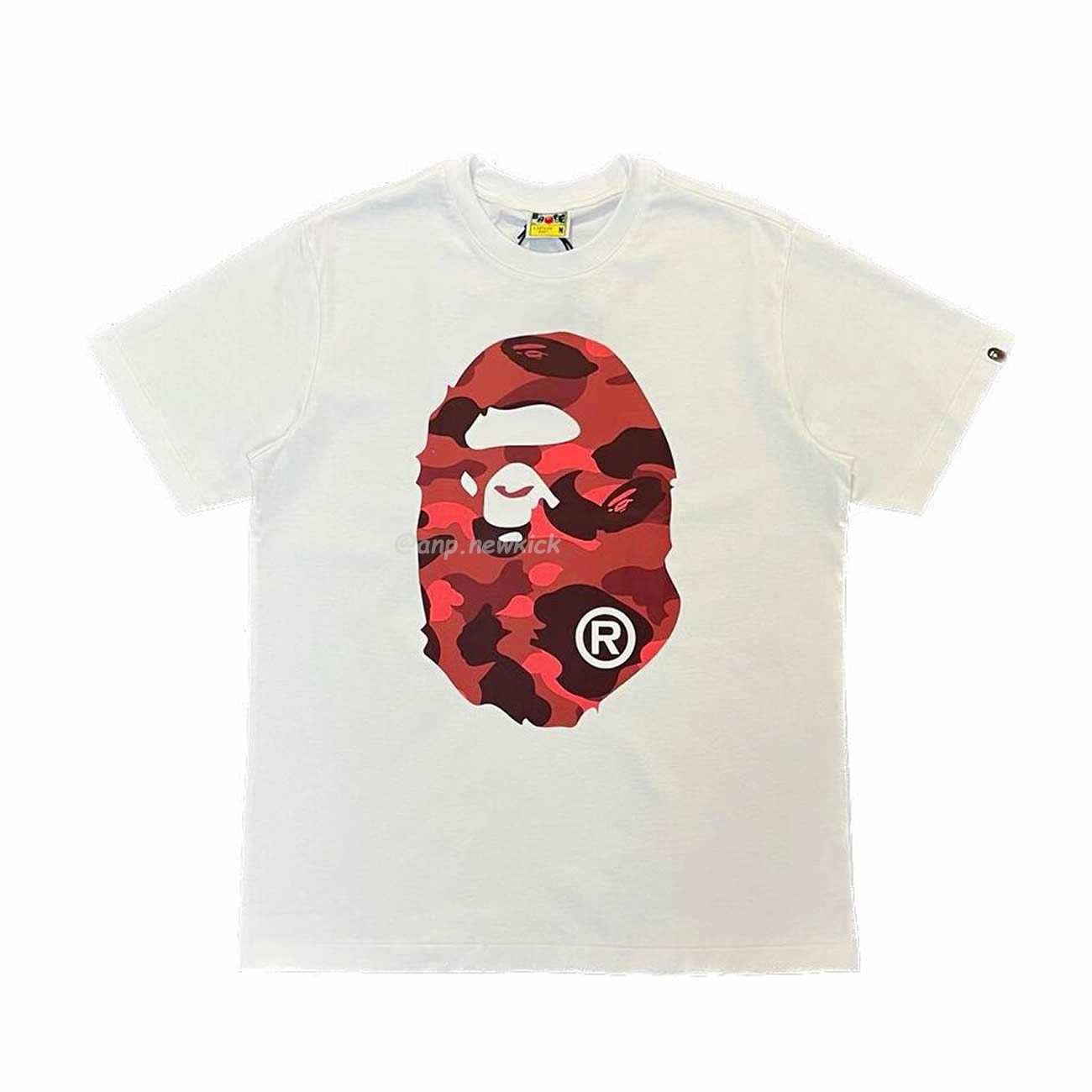 Bape Color Camo Big Ape Head Tee White Black White Green (21) - www.newkick.org Bape Color Camo Big Ape Head Tee White Black White Green (21) - www.newkick.org