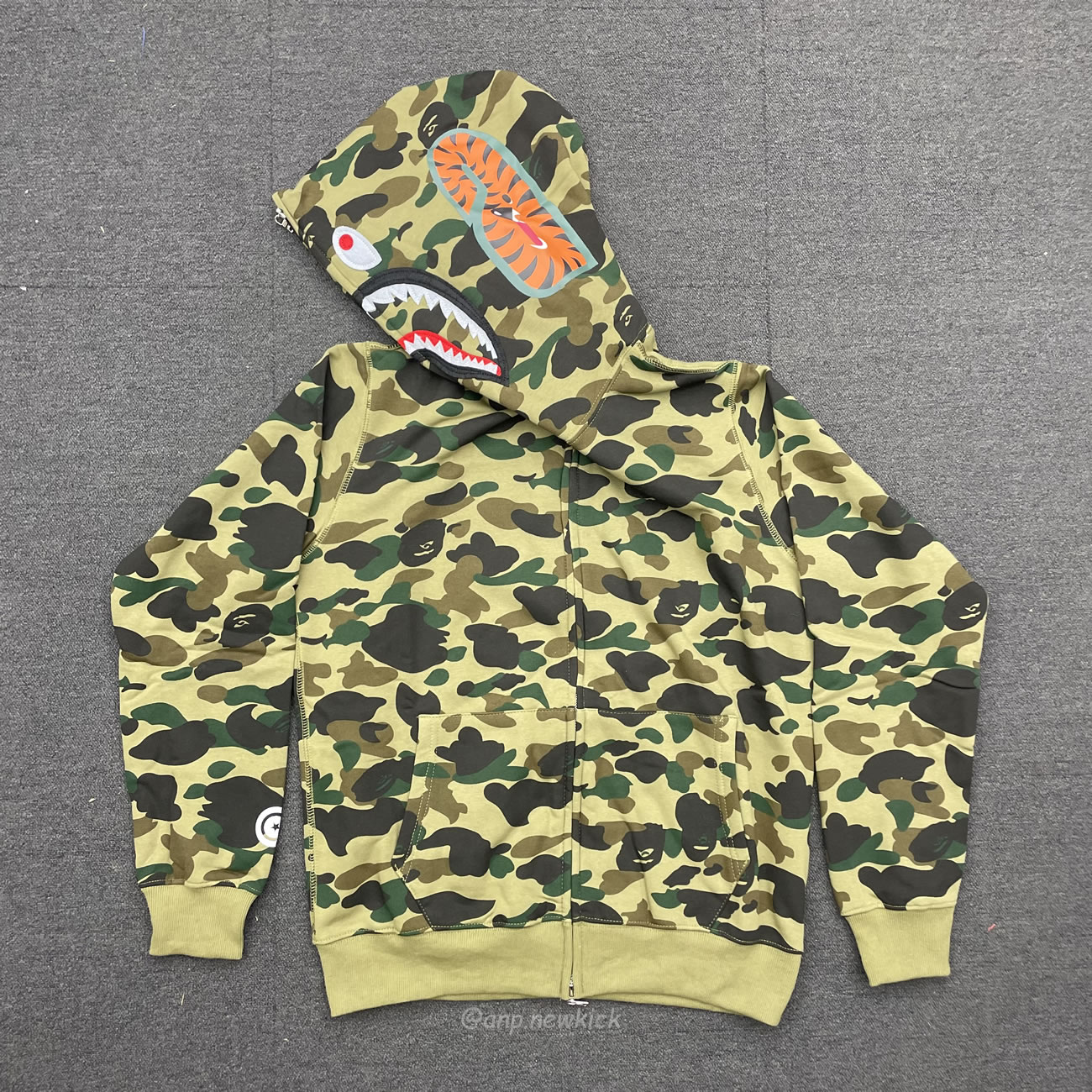 Bape Ladies 1st Camo Boa Shark Hoodie Green (3) - www.newkick.vip Bape Ladies 1st Camo Boa Shark Hoodie Green (3) - www.newkick.vip