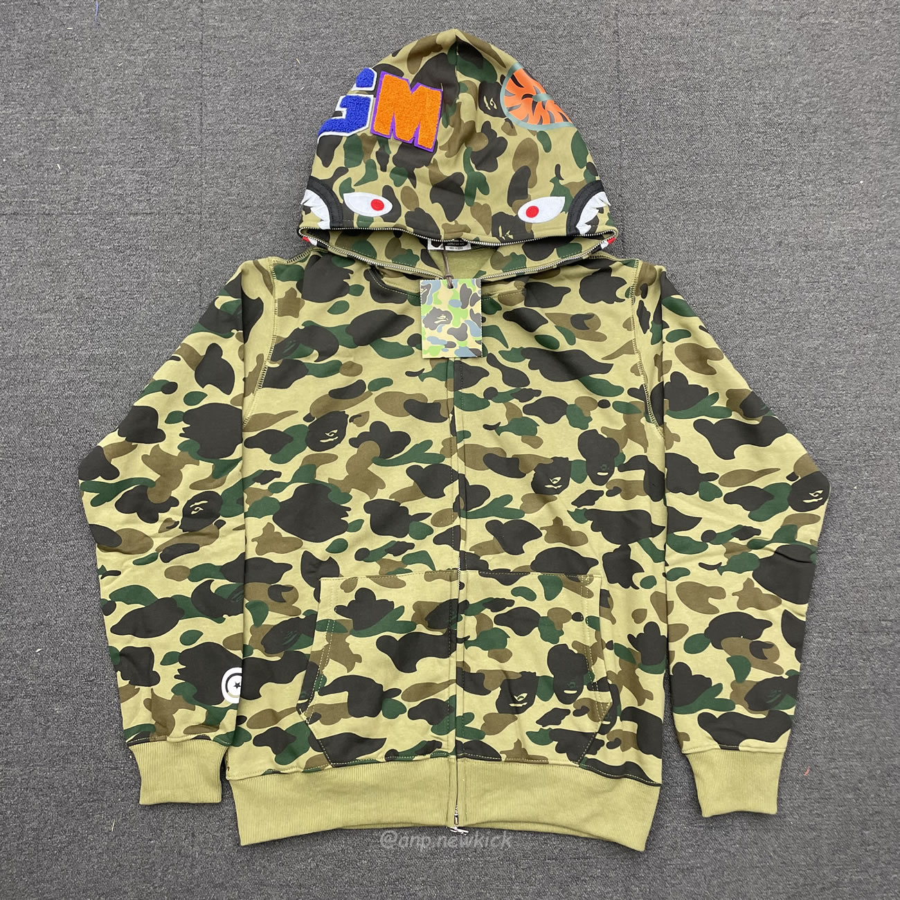 Bape Ladies 1st Camo Boa Shark Hoodie Green (4) - www.newkick.vip Bape Ladies 1st Camo Boa Shark Hoodie Green (4) - www.newkick.vip