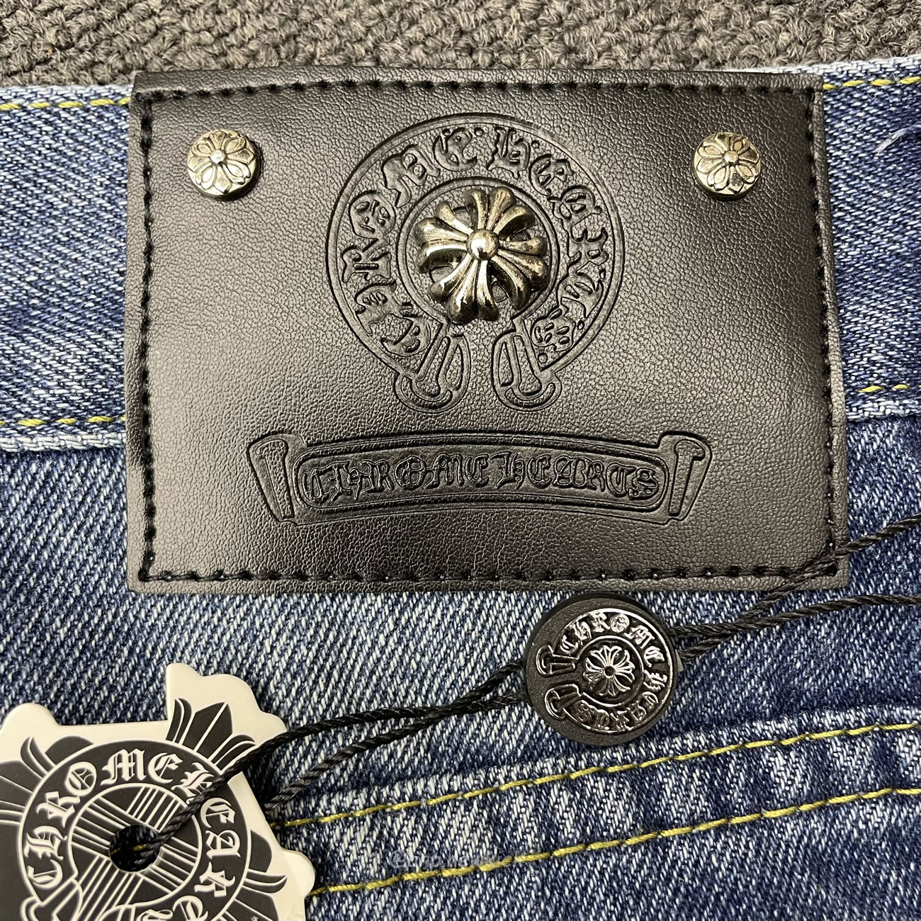 Chrome Hearts Blue Jeans Cross Patch (6) - www.newkick.org Chrome Hearts Blue Jeans Cross Patch (6) - www.newkick.org