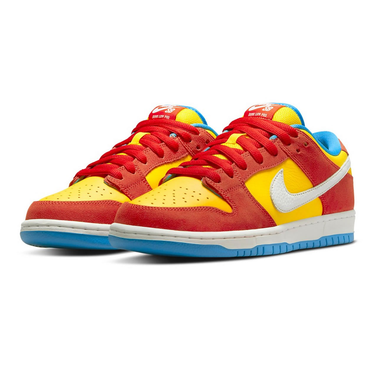 Nike Sb Dunk Low Pro Bart Simpson Bq6817 602 (2) - www.newkick.org