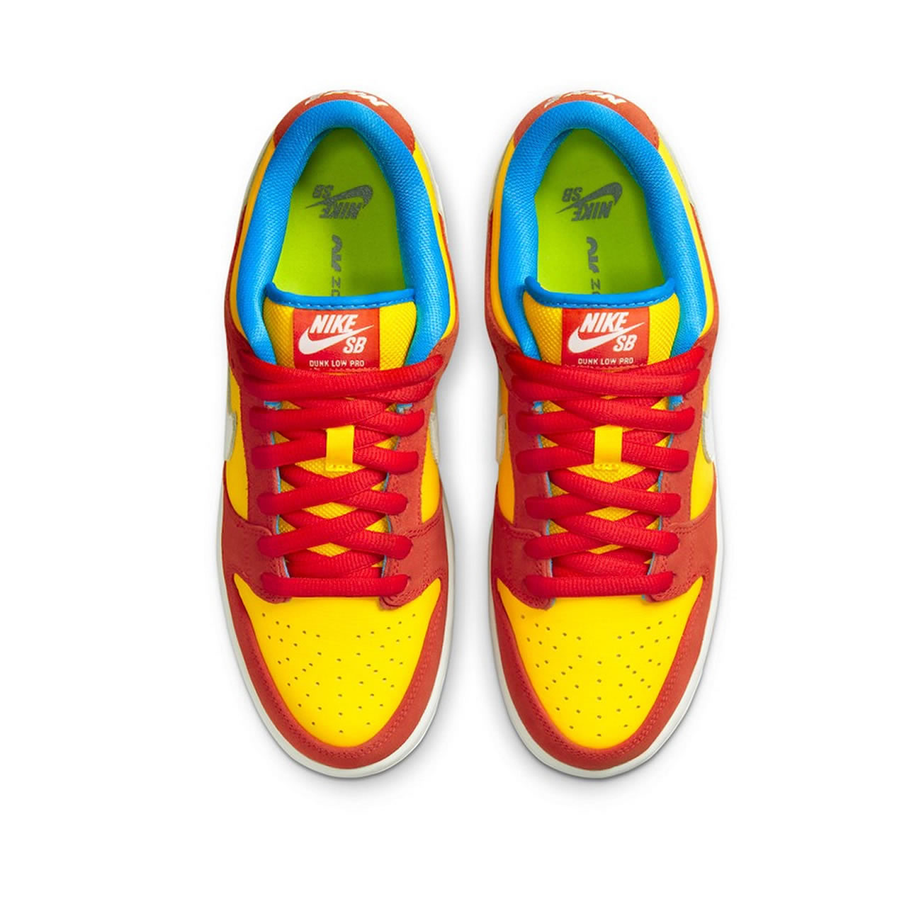Nike Sb Dunk Low Pro Bart Simpson Bq6817 602 (3) - www.newkick.org