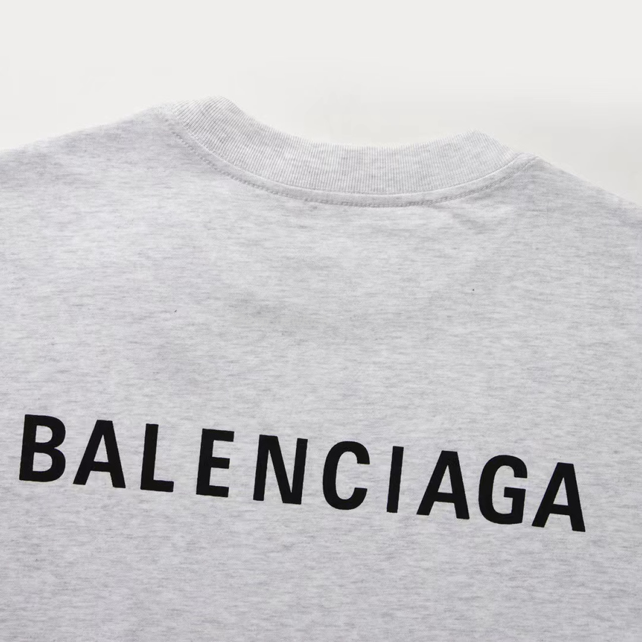 Balenciaga Logo T Shirt Grey (4) - www.newkick.org Balenciaga Logo T Shirt Grey (4) - www.newkick.org
