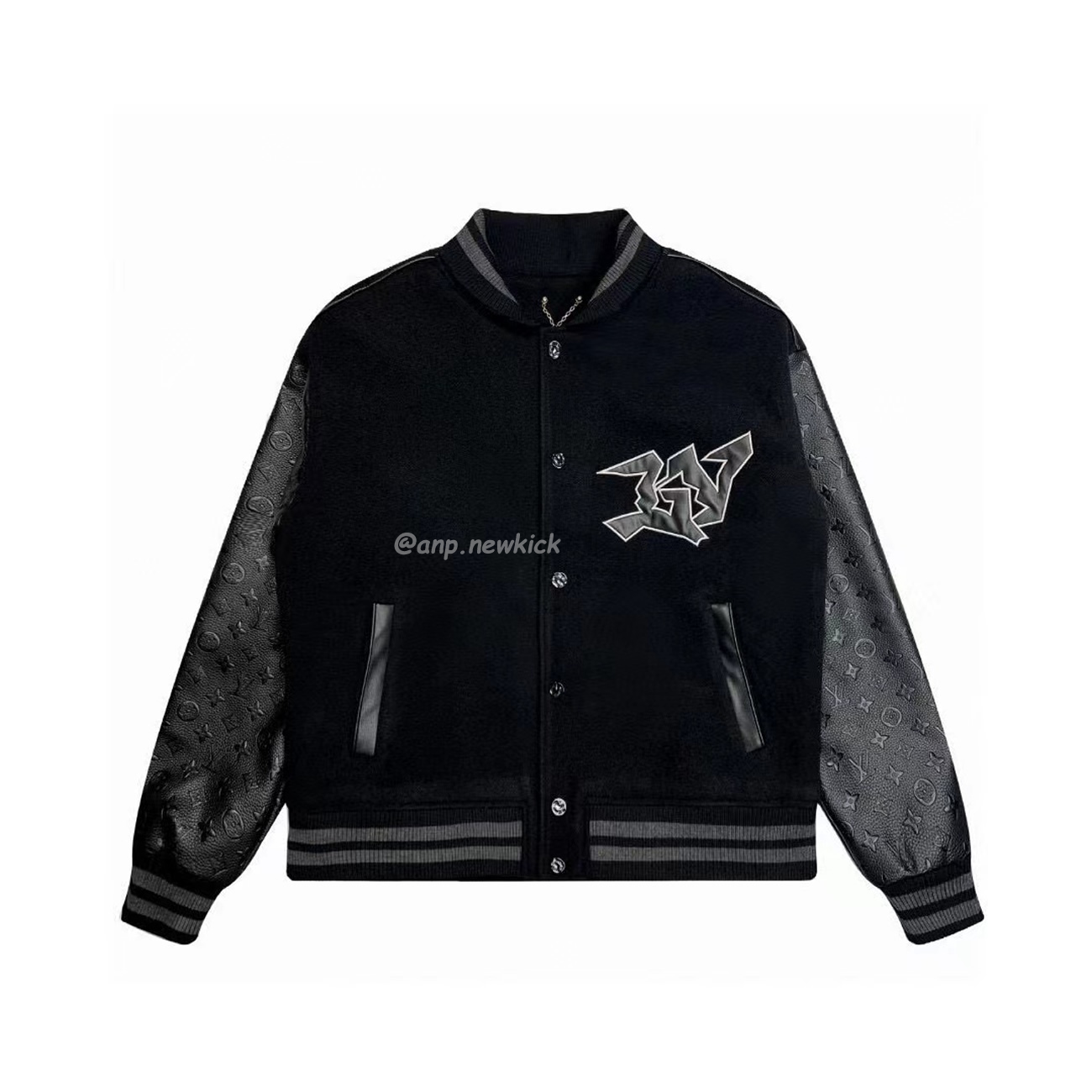 Louis Vuitton Dark Clown Reversible Men Panel Leather Baseball Jersey (1) - www.newkick.org Louis Vuitton Dark Clown Reversible Men Panel Leather Baseball Jersey (1) - www.newkick.org