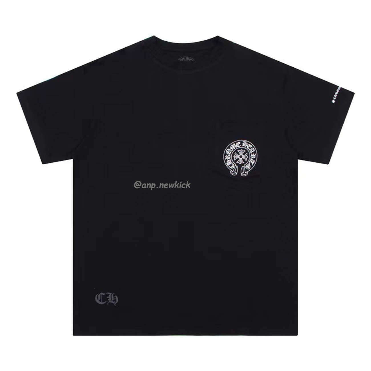 Chrome Hearts Horse Shoe Logo Pocket Black T Shirt (1) - www.newkick.org Chrome Hearts Horse Shoe Logo Pocket Black T Shirt (1) - www.newkick.org