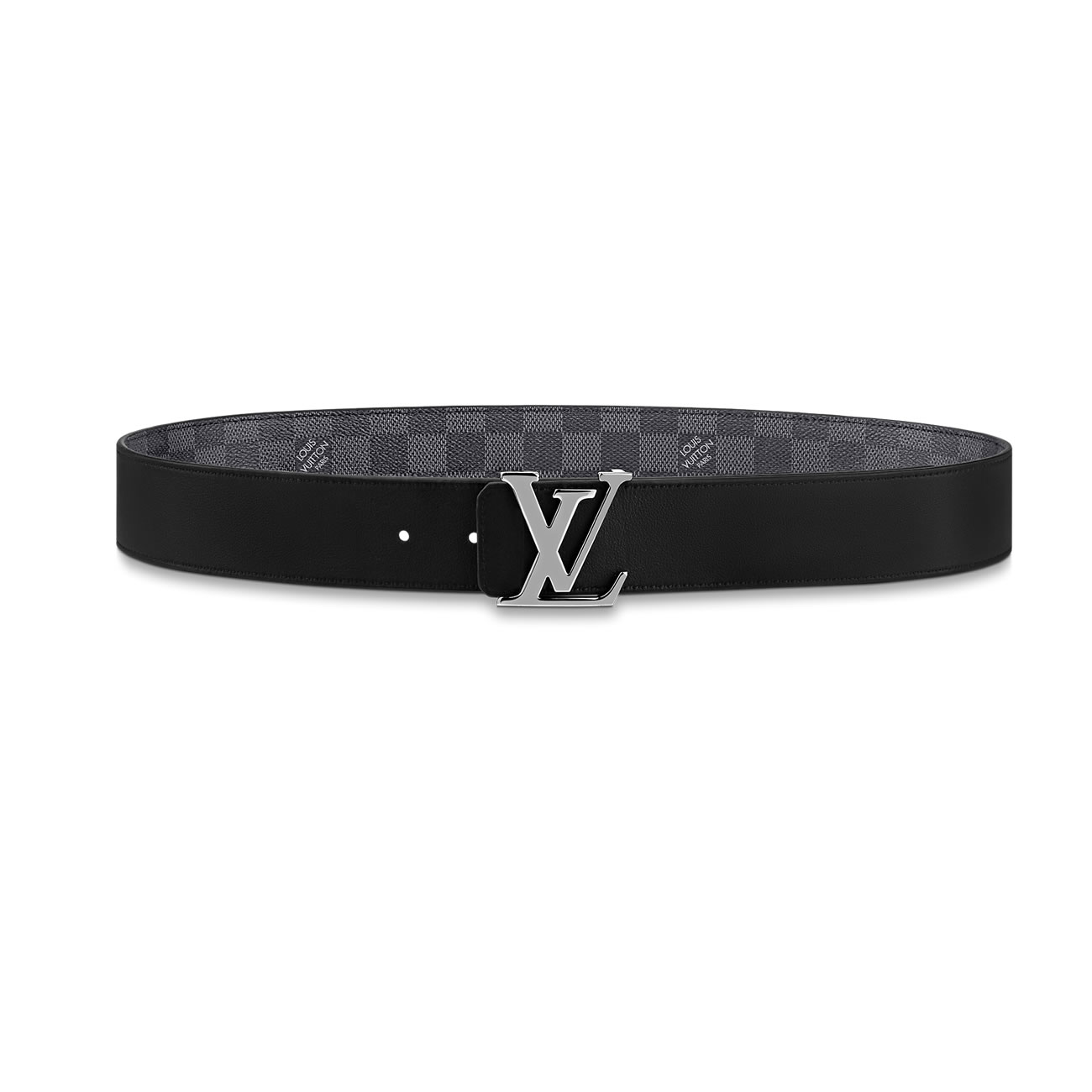 Lv Initiales 95cm 125cm Damier Black Belt (9) - www.newkick.org
