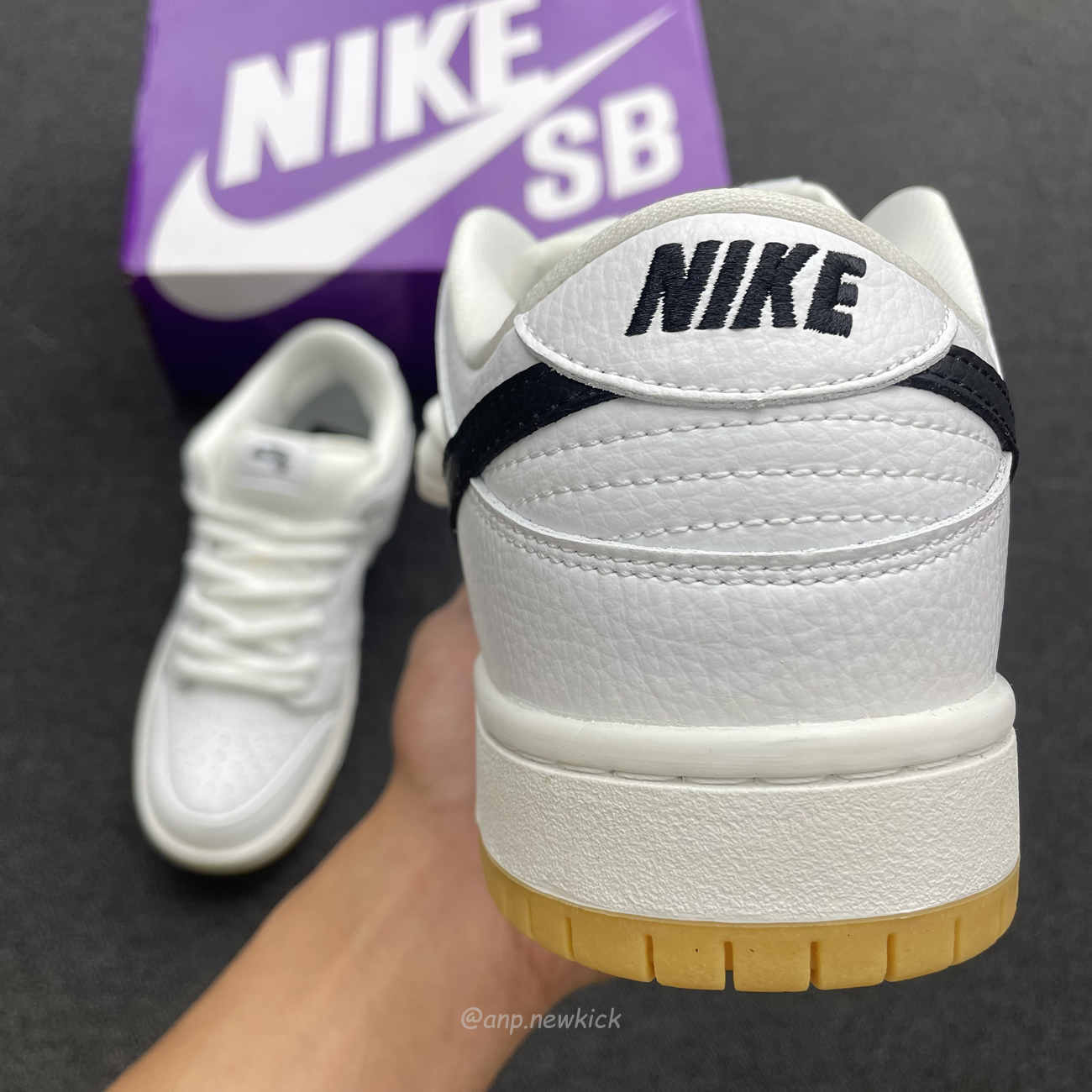 Nike Sb Dunk Low Pro White Gum Cd2563 101 (2) - www.newkick.org Nike Sb Dunk Low Pro White Gum Cd2563 101 (2) - www.newkick.org