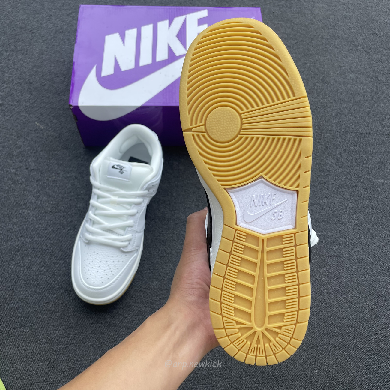 Nike Sb Dunk Low Pro White Gum Cd2563 101 (3) - www.newkick.org Nike Sb Dunk Low Pro White Gum Cd2563 101 (3) - www.newkick.org