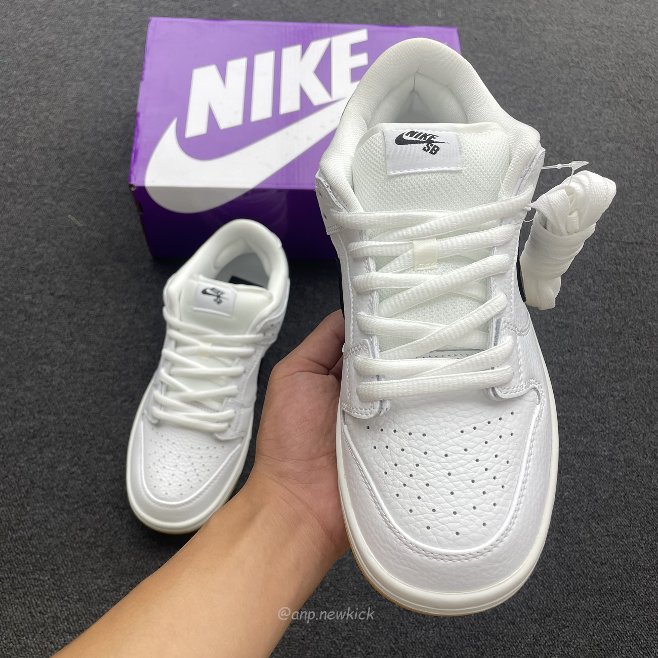 Nike Sb Dunk Low Pro White Gum Cd2563 101 (6) - www.newkick.org Nike Sb Dunk Low Pro White Gum Cd2563 101 (6) - www.newkick.org