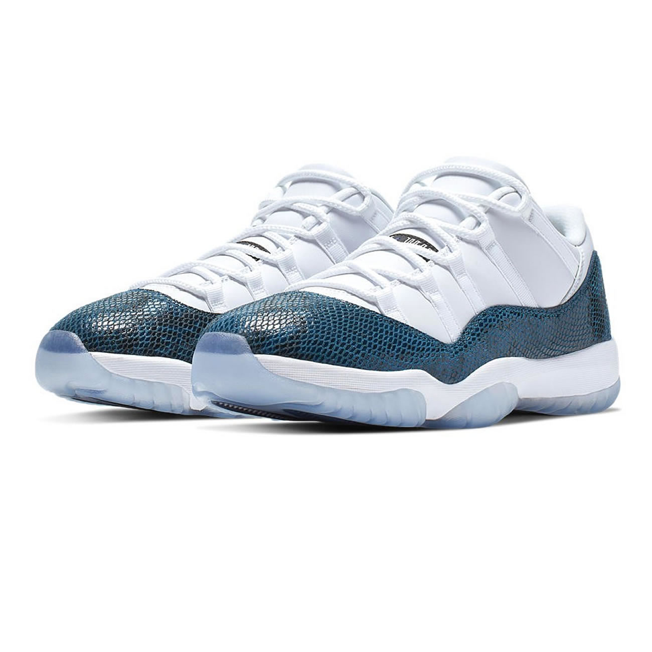 Air Jordan 11 Retro Low Snake Navy Cd6846 102 (2) - www.newkick.org