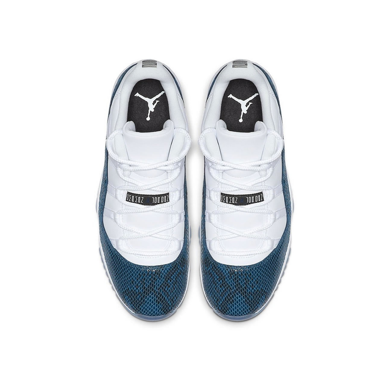 Air Jordan 11 Retro Low Snake Navy Cd6846 102 (3) - www.newkick.org