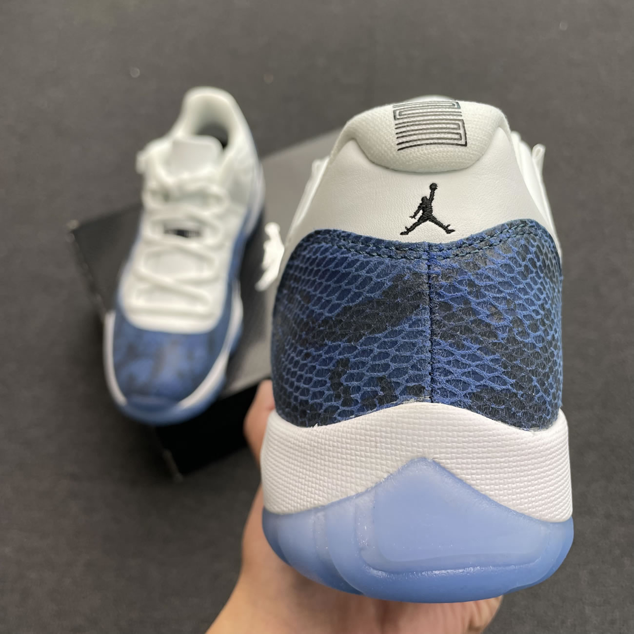 Air Jordan 11 Retro Low Snake Navy Cd6846 102 (8) - www.newkick.org