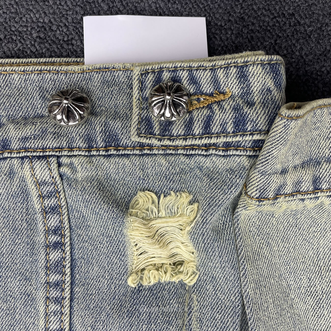 Chrome Hearts Patch Cross Denim (4) - www.newkick.org Chrome Hearts Patch Cross Denim (4) - www.newkick.org