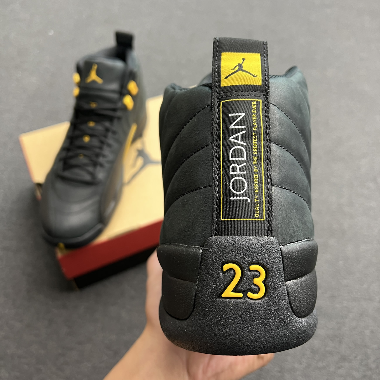Jordan 12 Retro Black Taxi Ct8013 071 (11) - www.newkick.org Jordan 12 Retro Black Taxi Ct8013 071 (11) - www.newkick.org