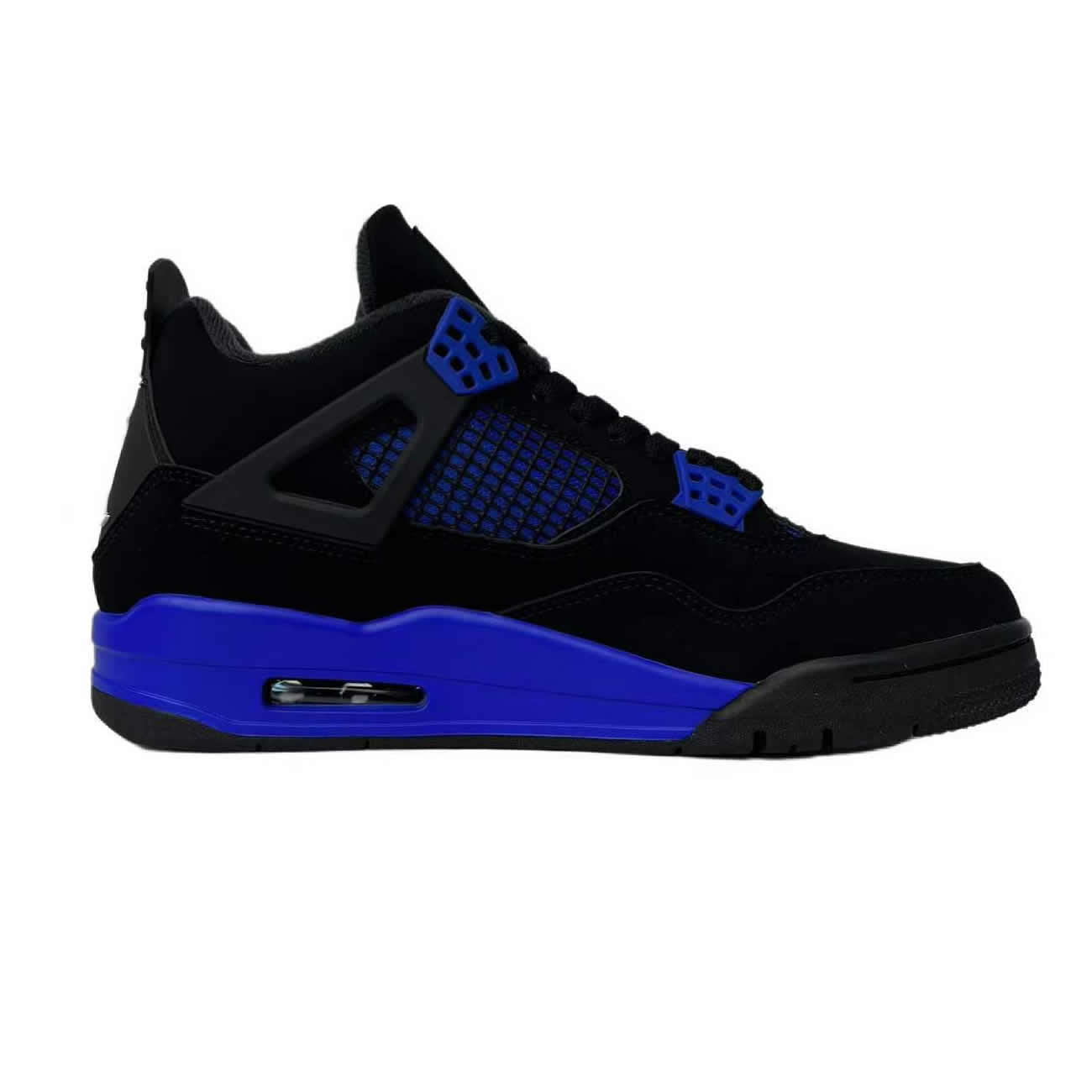 Air Jordan 4 Retro Black Game Royal Ct8527 018 (4) - www.newkick.org