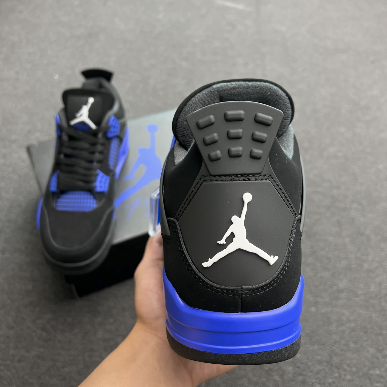 Air Jordan 4 Retro Black Game Royal Ct8527 018 (5) - www.newkick.org